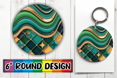 Cozy Keychain Designs for Gifts, Pattern Product Image 1
