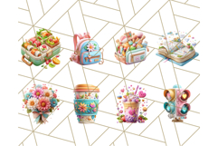 Kawaii City Girl PNG Clipart, Soft Dreamy Style Clip Art Product Image 8