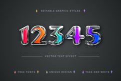 Colorful Glass - Editable Text Effect, Font Style Product Image 5