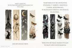 Easter Gothic Brushstrokes Clipart Product Image 2