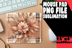 JOYFUL mouse MAT Playful Art, Autumn Flower Product Image 1