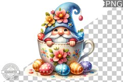 Easter Gnome Sublimation - Clipart PNG Design Product Image 1