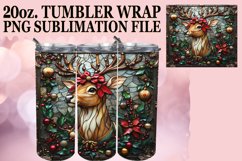 Lively Evenings 20oz tumbler wrap, Holiday Product Image 1