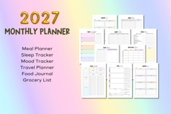 2027 Monthly Planner - Editable Planner Product Image 6