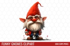 Funny Gnomes Clipart Product Image 1