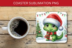 square coaster - crocodile Product Image 1