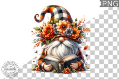 Halloween Gnome Sublimation - Clipart PNG Design Product Image 1