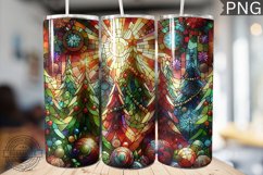 Christmas Tree Tumbler Wrap Design |High Quality 300 Dpi Product Image 1