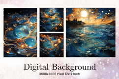 Sea Beach Landscape Background Summer Vacation Wall Art_76 Product Image 1