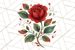 Whimsical Flower Doodle Clipart Cute Sketchy PNG Product Image 5