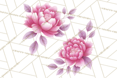 Whimsical Flower Doodle Clipart Cute Sketchy PNG Product Image 5