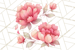 Whimsical Flower Doodle Clipart Cute Sketchy PNG Product Image 2