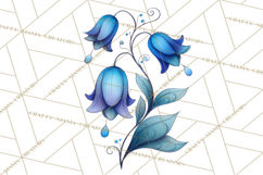 Whimsical Flower Doodle Clipart Cute Sketchy PNG Product Image 4