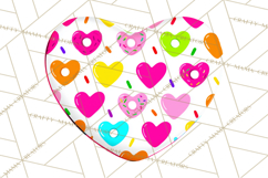 Retro Valentine PNG, Groovy Heart Clipart Product Image 2