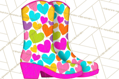 Retro Valentine PNG, Groovy Heart Clipart Product Image 2