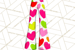 Retro Valentine PNG, Groovy Heart Clipart Product Image 4