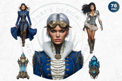 Steampunk Winter Fantasy Sublimation Graphics Product Image 14