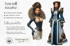 Steampunk Winter Fantasy Sublimation Graphics Product Image 2