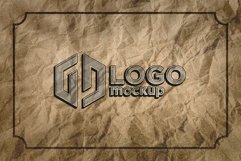 Vintage Logo Mockup Template Product Image 1