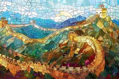 Great Wall Background Wallpaper Product Image 1