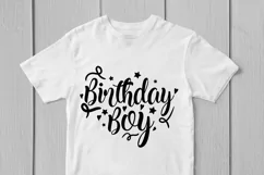 Birthday Boy - Birthday SVG EPS DXF PNG Cutting Files Product Image 2