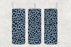 Dusk Leopard Texture Tumbler Wrap Sublimation Product Image 1