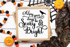 Scary and Bright SVG Cut File - Halloween SVG PNG EPS DXF Product Image 2