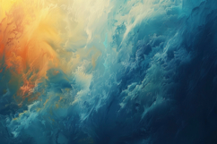 Abstract Blue and Orange Background Wallpaper Product Image 1
