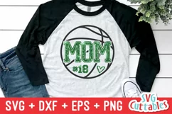 Basketball SVG | Basketball Mom SVG | Shirt Design Product Image 1