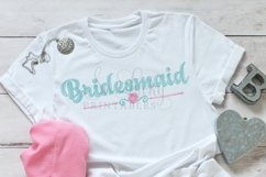 Bridesmaid watercolor printable sublimation design Product Image 2