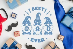 Fathers Day SVG, Quote With Gnomes, Dad Svg, Best Dad Ever Product Image 2