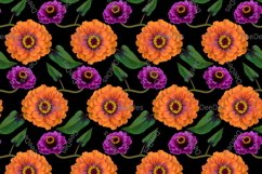 12 Seamless colorful FLOWER patterns bundle. Digital Paper Product Image 6