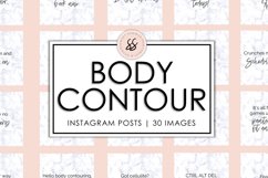 Body Contouring White Marble Instagram Posts Product Image 1