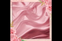 42 Rosegold Luxury Silk Satin Cloth Texture Papers Product Image 5