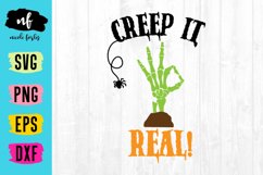 Creep It Real Halloween SVG Cut File Product Image 2