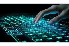 phishing cyber technology background Product Image 1