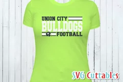 Football SVG | Football Template 005 | Shirt Design Product Image 2