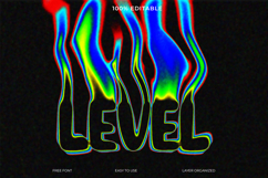 Colorful Textural Level Graphic Design for Download Product Image 1