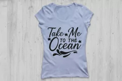 Take Me To The Ocean Svg, Summer Svg, Ocean Svg, Nautical. Product Image 2