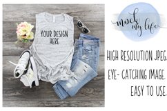 Bella Canvas Mockup / Shirt Mock up / Muscle Tank Top Mockup Product Image 1