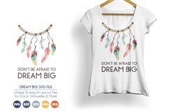 Dream Big SVG Cut Files Product Image 1