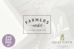 Farmers Market SVG Files, Farmhouse SVG Product Image 2