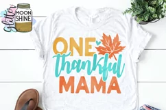 One Thankful Mama SVG DXF PNG EPS Cutting Files Product Image 2