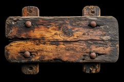 Vintage Wooden Signage Mockup Template Product Image 2