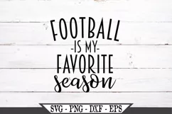 Football Is My Favorite Season SVG Product Image 2