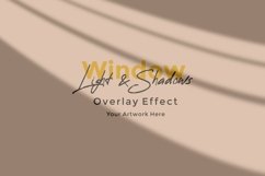 Window Sunlight Shadow Overlay Effect Mockup Product Image 1