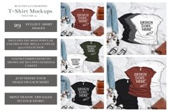 Adult T-Shirt/ T-Shirt Mock-up, Bella Canvas T-Shirts/ Product Image 2