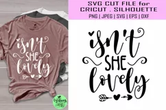 Isn't she lovely svg, baby shirt svg Product Image 1