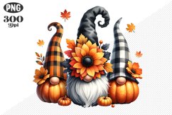 Halloween Gnomes Sublimation - Clipart PNG Design Product Image 1
