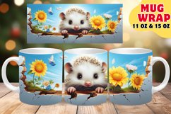 Magical Animal Appearances: Sublimation Mug Wraps Product Image 1